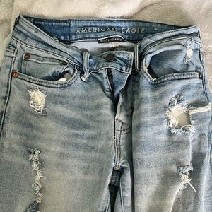 Distressed AE jeans